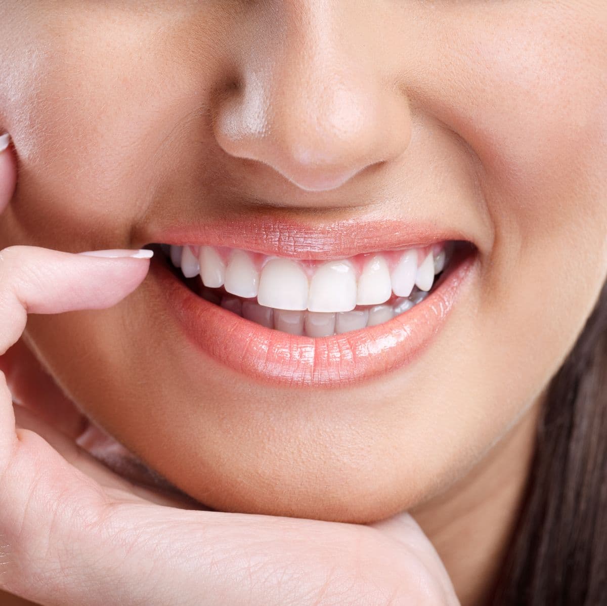 Professional teeth whitening result