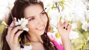 Beautiful smile after professional whitening