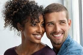 Teeth whitening transformation